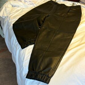 ZARA Faux Leather Pants